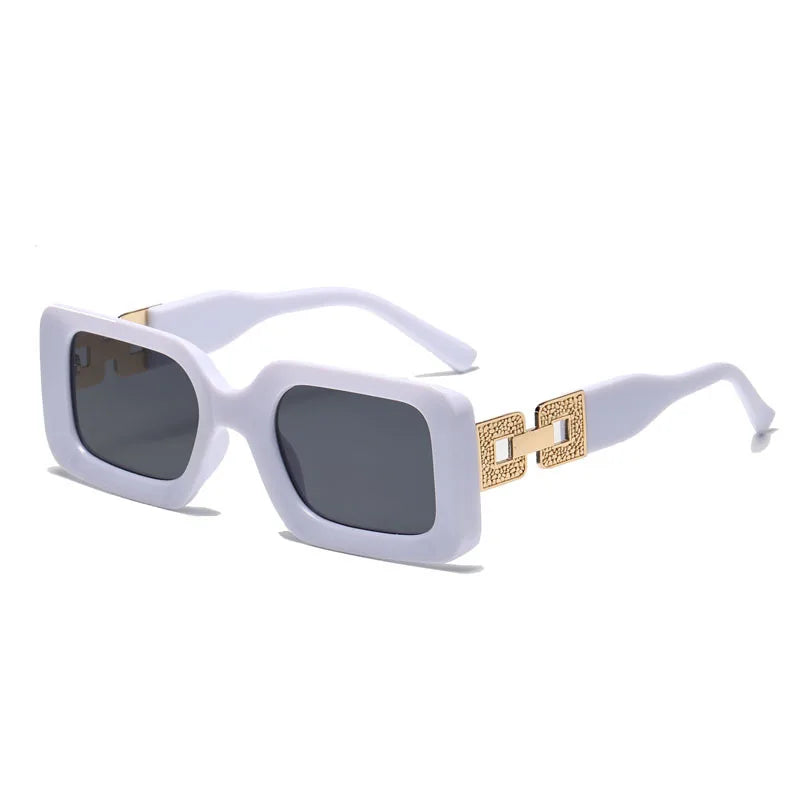 Rectangle Sunglasses Women Square Sun Glasses - C / 1PC