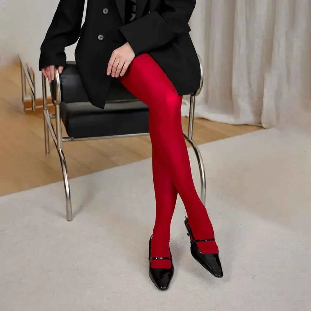 Red Tights Women