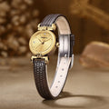 Retro Casual Simple Versatile Quartz Watch - Gold