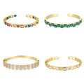 Retro Color Zirconium Ladies’ Bracelet - electronic accessories