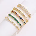 Retro Color Zirconium Ladies’ Bracelet - electronic accessories