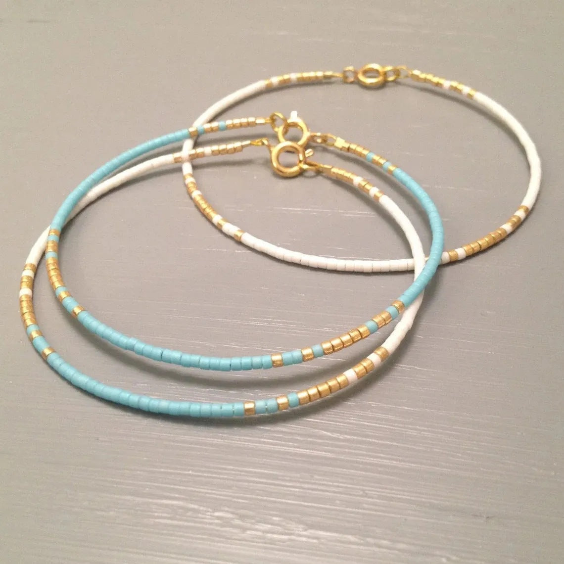 Retro Fashion Bead Woven Handmade Bracelet - Suit Price TZS230065 - electronic accessories