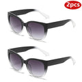 Retro Fashion Cat Eye Sunglasses Women - 2pcs z02 / CHINA