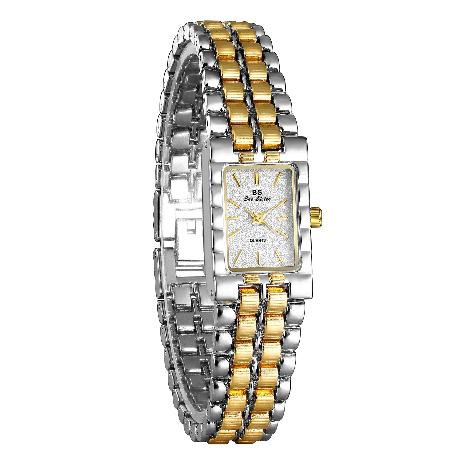 Retro Gold Rectangle Classic Watch For Women
