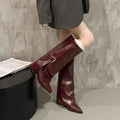 Retro Knee-high Boots