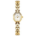Retro Metal Bracelets high-end Waterproof Women Fashion Quartz Wristwatches - Gold white