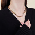 Retro Natural Tigereye Beaded Necklace For Women - Tiger Eye - electronic accessories