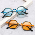 Retro Polygon Square Sunglasses Women