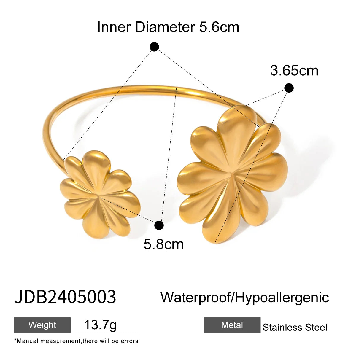 Retro Stainless Steel Green Zircon Bracelet