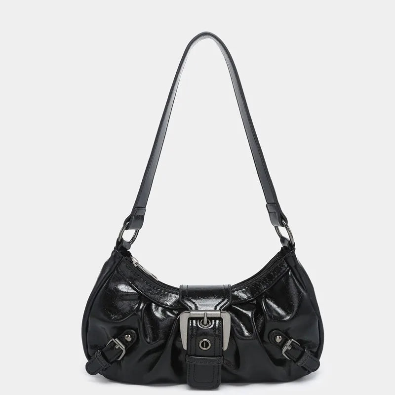 Retro Style Small Bag - black