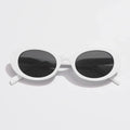 Retro Vintage Oval Sunglasses Women
