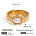 Ring Titanium Steel No Fading Female Accessories - JDR0112055 / 6 - electronic accessories