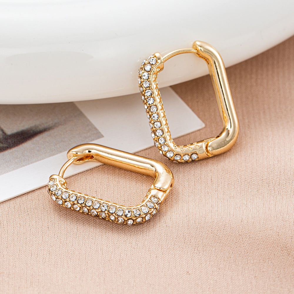 Round Ring Earrings Women - electronic accessories