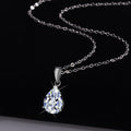 S925 Sterling Silver Moissanite Pendant Water Drop - electronic accessories