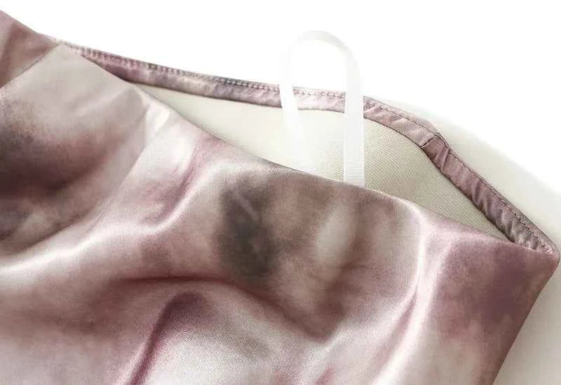 Satin Long Skirts Women's