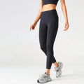 Seamless Bottom Pocket Yoga Pants - Grey / S