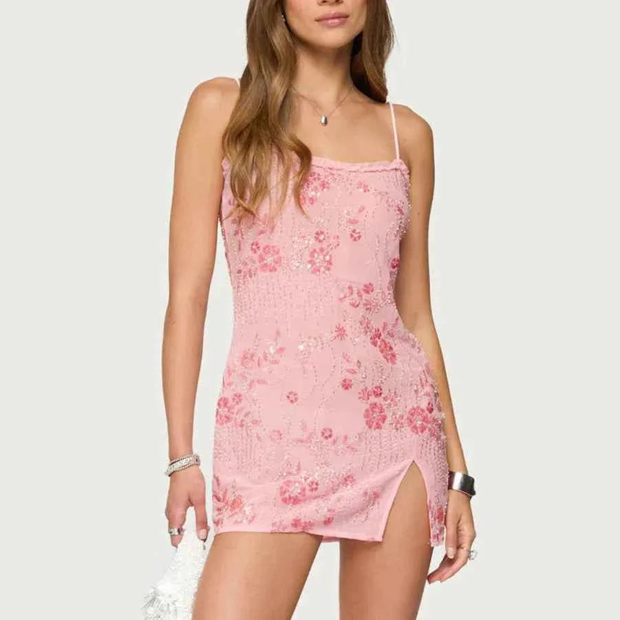 Sequin/Bead Mini Dress for Women