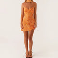 Sequin Beaded Cami Mini Dress - F / L