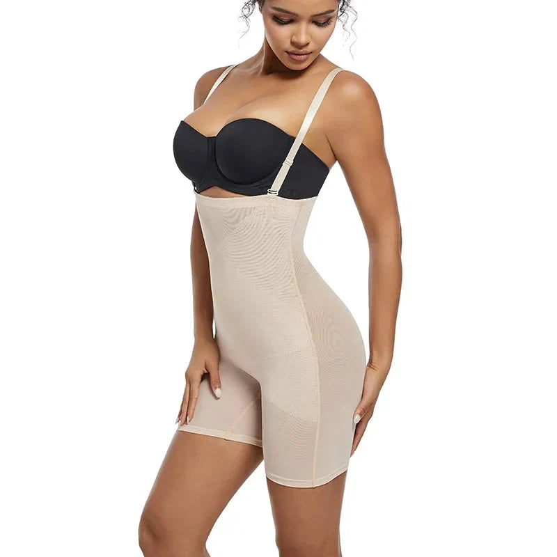 Shapewear Bodysuit Body Shaper Women - Beige 802 / XXXL / CHINA
