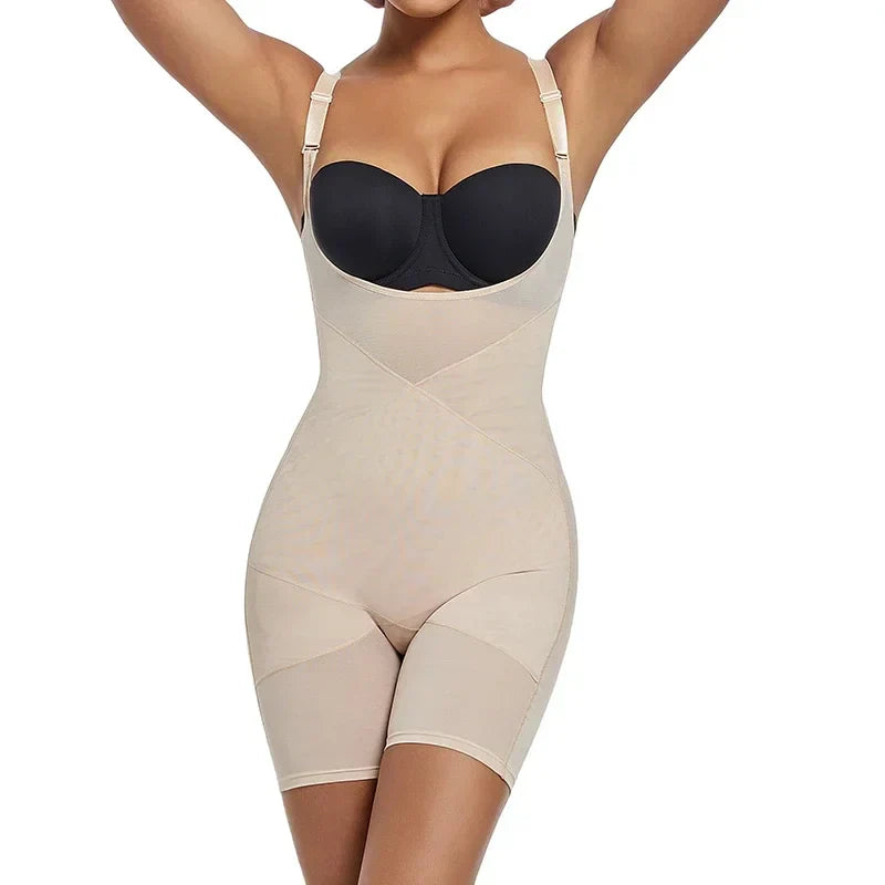 Shapewear Bodysuit Body Shaper Women - Beige 803 / XXXL / CHINA