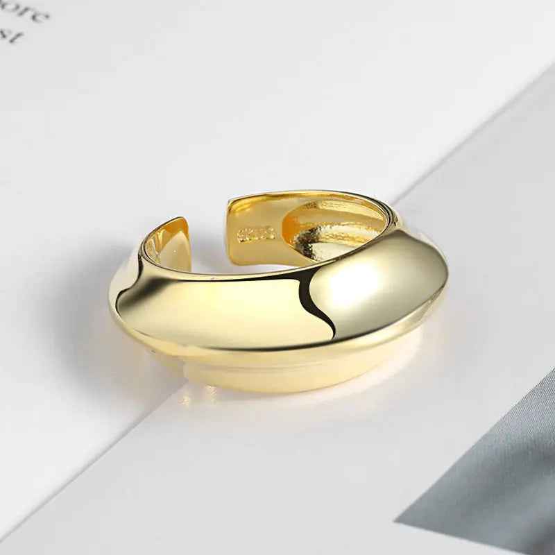 Simple And Irregular Ring Personality Ornament - R708 / Adjustable Opening - electronic accessories