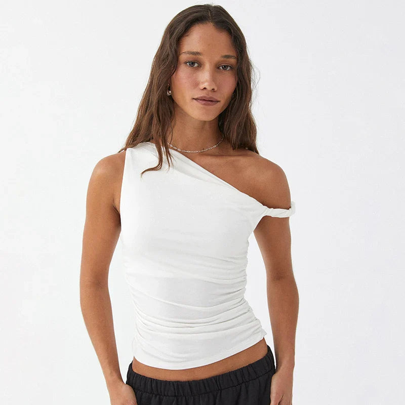 Simple Basic Casual Summer Tank Top Sleeveless - Other