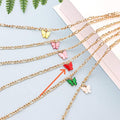 Simple Color Acrylic Butterfly Anklet - Red - electronic accessories