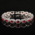 Simple Fashion Classic Egg-shaped Bracelet - Red - electronic accessories