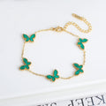 Simple Fashion Personality Temperament Butterfly Necklace - Green Bracelet - electronic accessories