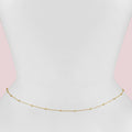 Simple Fashion Special-interest Single Layer Waist Chain For Women - Gold - electronic accessories