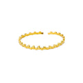 Simple Pleated Pattern Opening Bracelet Women - 1270style - electronic accessories