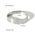 Simple Style Fine Polishing High Quality Personalized Opening Bracelet - HFB5200S - electronic accessories