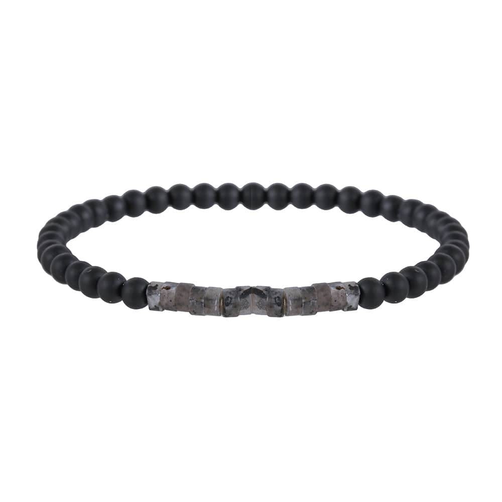 Simple Turquoise Wooden Bead Bracelet - ZJ11731 - electronic accessories