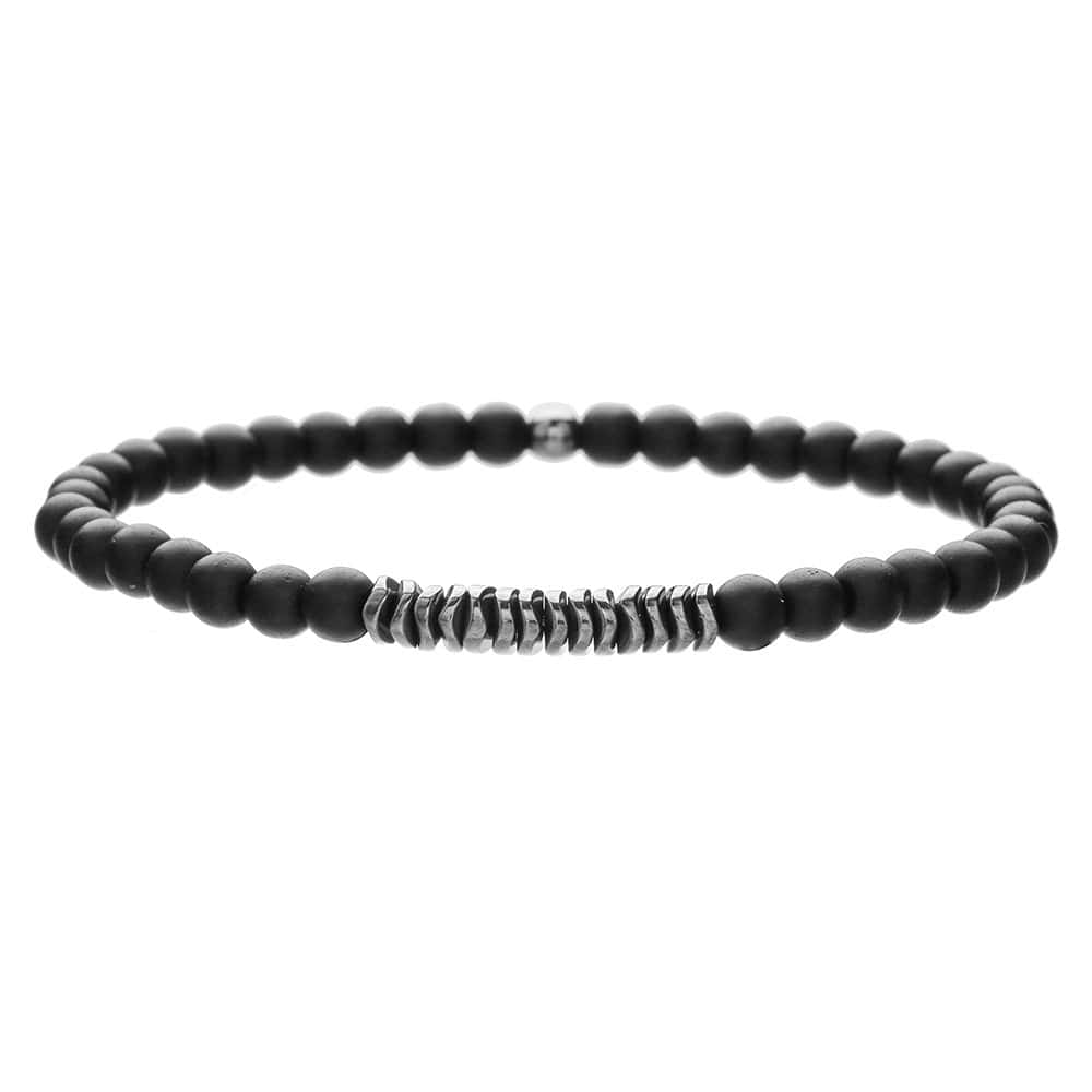 Simple Turquoise Wooden Bead Bracelet - ZJ13485 - electronic accessories