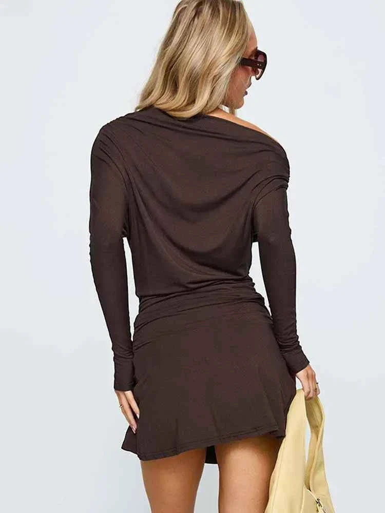 Simple Two Piece Set Women