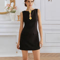 Sleeveless Elegant Mini Dress Women’s