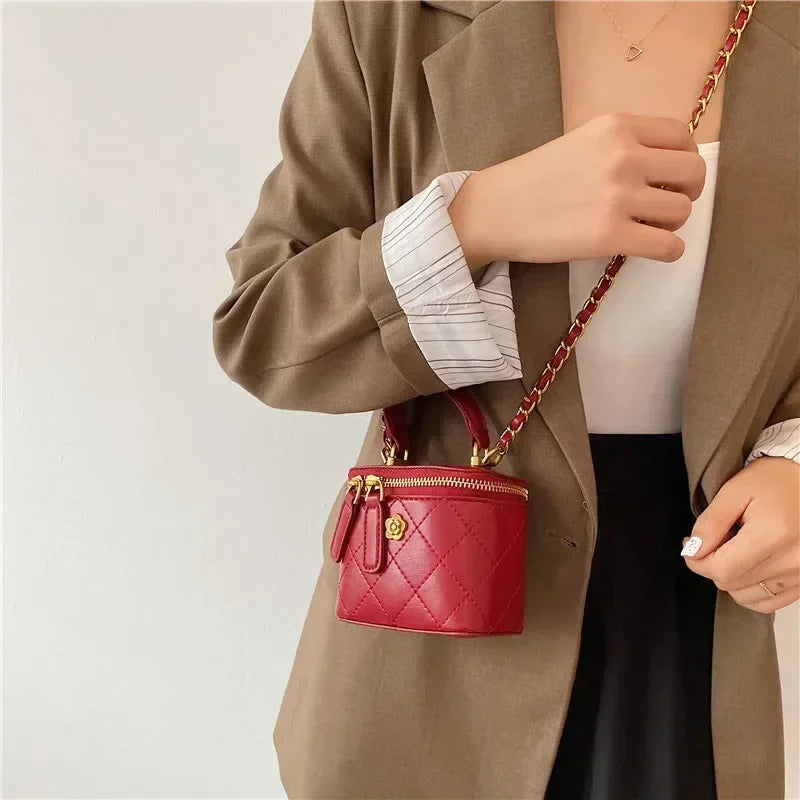 Small Shoulder Bucket Bag For Women