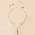 Snake Necklace Female Minority Simple - Gold - electronic accessories