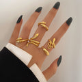 Snake Ring Suit 5-piece Metal Joint - 5540101Color - electronic accessories