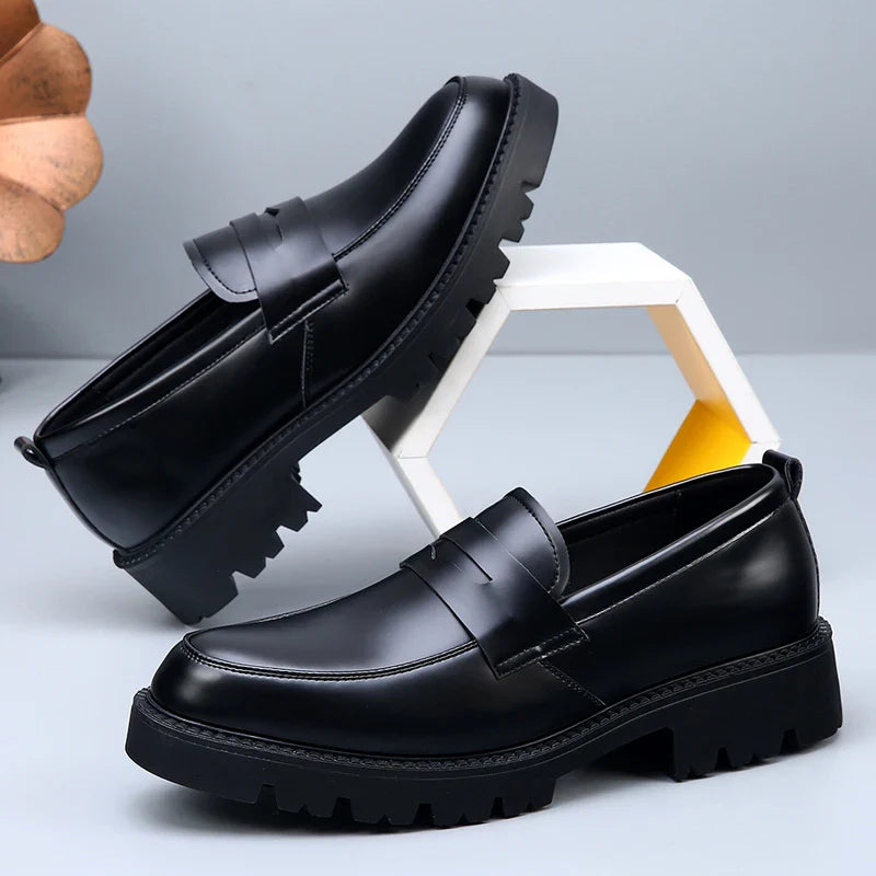 Soft Leather Breathable Loafers