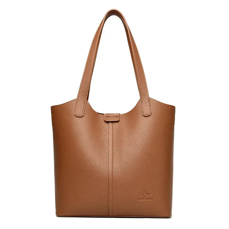 Soft Pu Leather Shoulder Carrying Hobo Bag for Women - Norellé