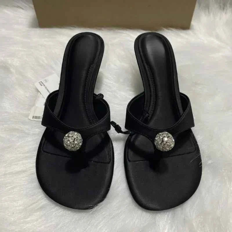 Sparkly Rhinestones High Heels Women