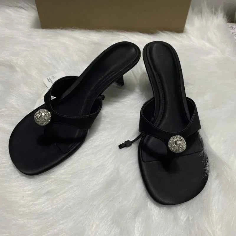 Sparkly Rhinestones High Heels Women