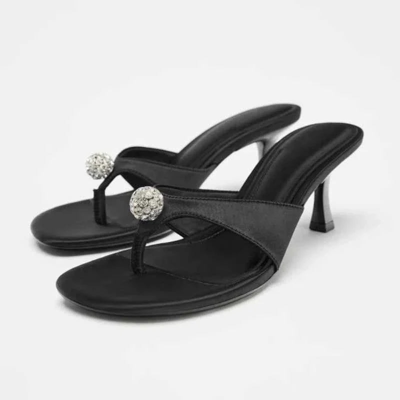 Sparkly Rhinestones High Heels Women