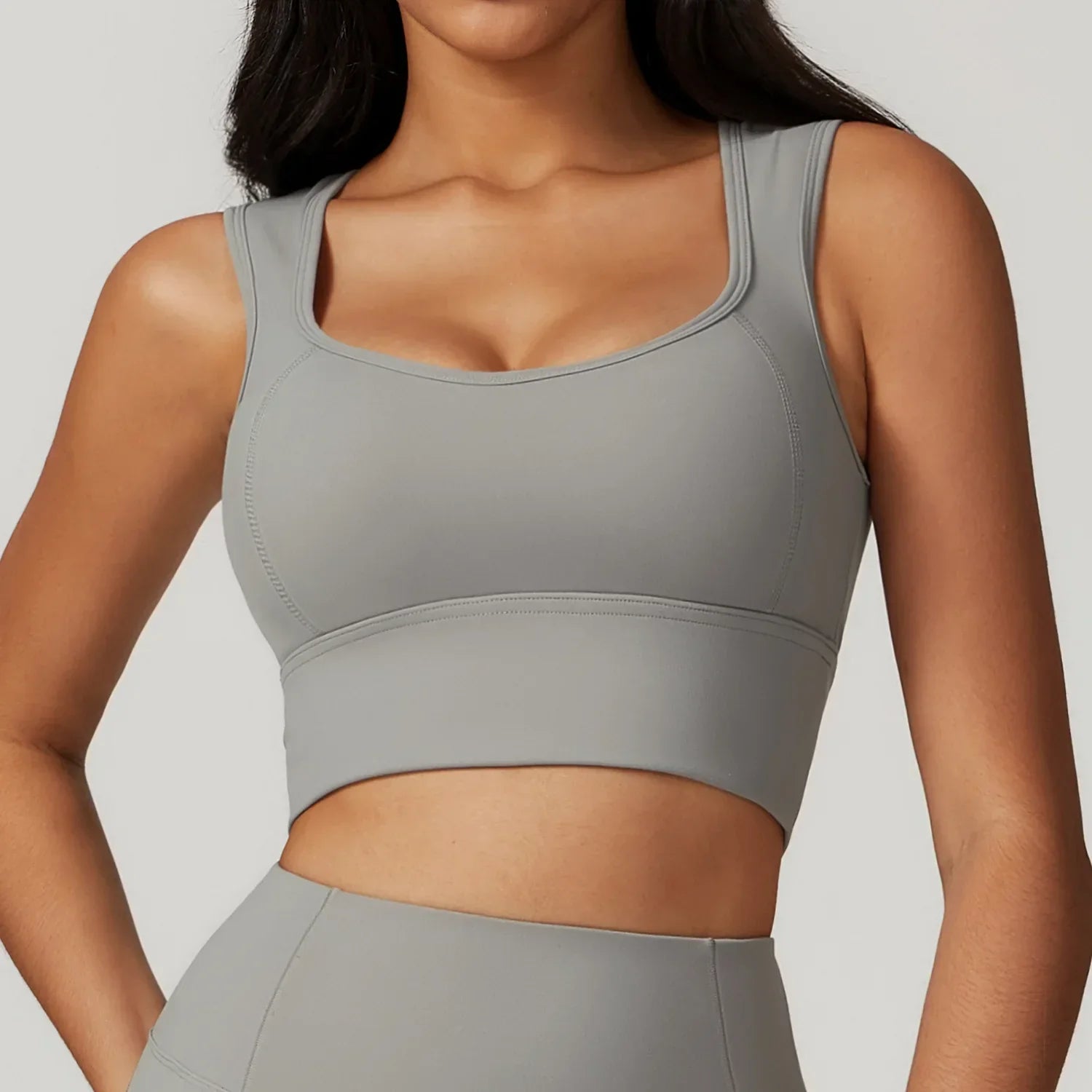 Sports Bras Women Fitness Vest - Rhinoceros Grey / S / CHINA