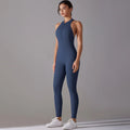 Sports Jumpsuit Backless Scrunch Sporty Bodysuits