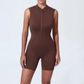 Sports Scrunch Butt Short Suit Women’s - coffee / L / CHINA