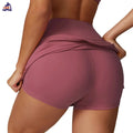 Sports Skirt With Shorts Nylon Gym Running