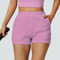 Sports Straight Casual Shorts Women’s - pink / S