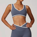 Sports Underwear Women Top - Blue gray / XL / CHINA